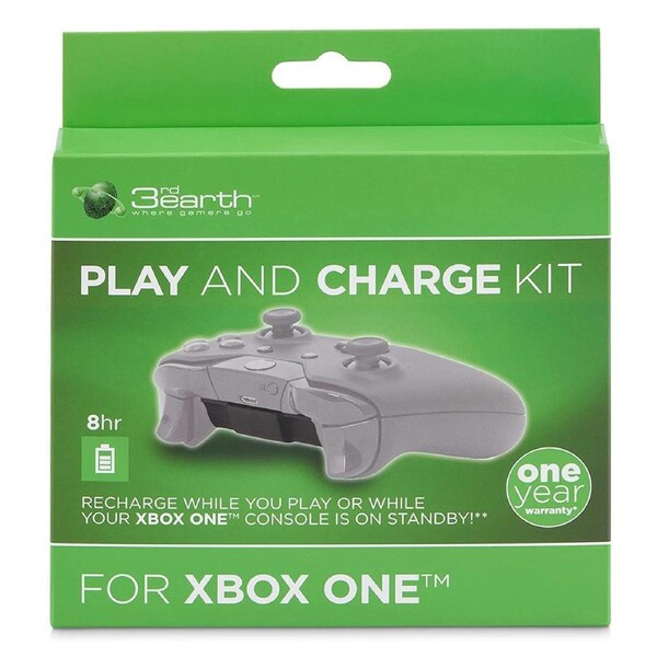 3rd Earth Play & Charge Kit/3m USB to Micro USB Cable For Xbox One Controller