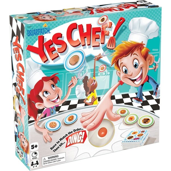 Briarpatch Yes Chef Race/Match Interactive Educational Kids/Children Game Toy 5+