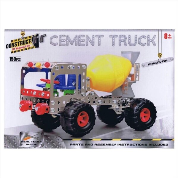 Cement Truck 150 Piece Kit