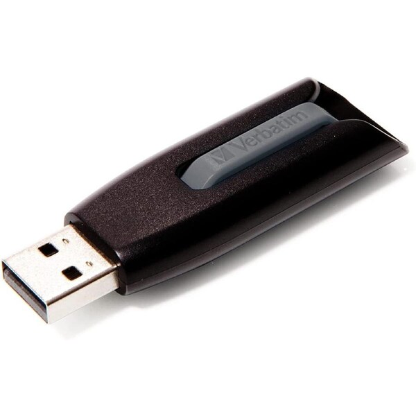 Verbatim 64GB V3 USB3.0 Grey Store'n'Go V3; Rectractable