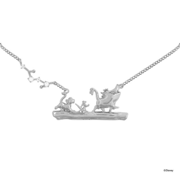 Disney x Short Story Necklace The Lion King No Worries - Silver