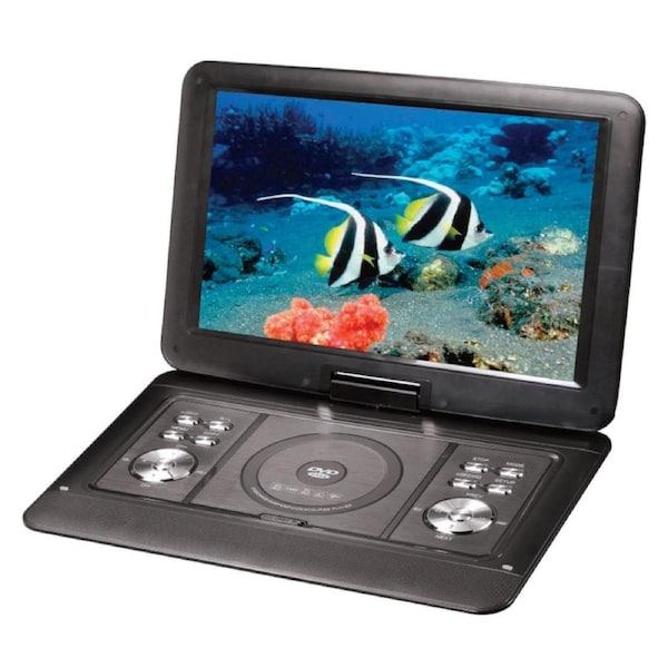 Lenoxx 15.4" Swivel Portable DVD Player