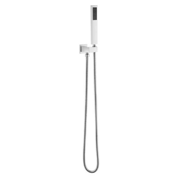 ACA Brass Handheld Shower Head On Swivel Holder Wall Connector Set 1.5m Hose