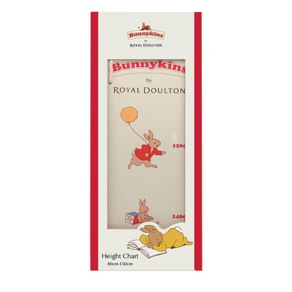 Bunnykins Wooden Height Chart Kids Growth Measurement Ruler Nursery Decor 18m+