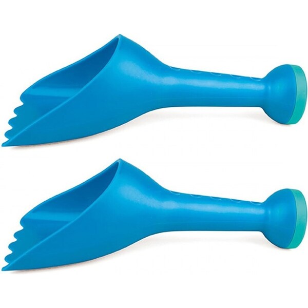 2x Hape Rain Shovel Outdoor Activity Kids/Toddler Fun Learning Toy 18m+ Blue
