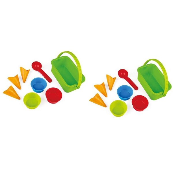 2x Hape Ice Cream Shop Activity Kids/Toddler Fun Activity Learning Play Toy 18m+