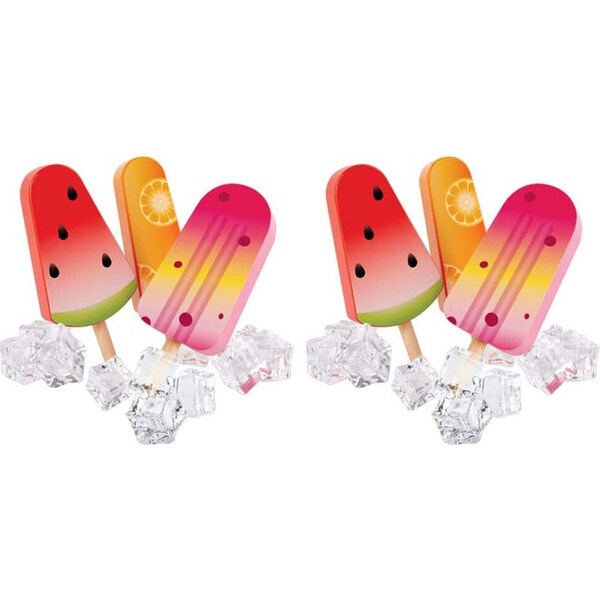 2x Hape Perfect Popsicles Food/Kitchen C Kids/Toddler Activity Toy 3+