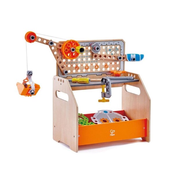 Hape Discovery Scientific Inventor Workbench Experiment Kids/Toddler Toy 4+