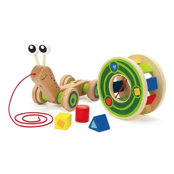Hape Walk A Long Snail Outdoor Learning Activity Kids/Toddler Fun Play Toy 12m+