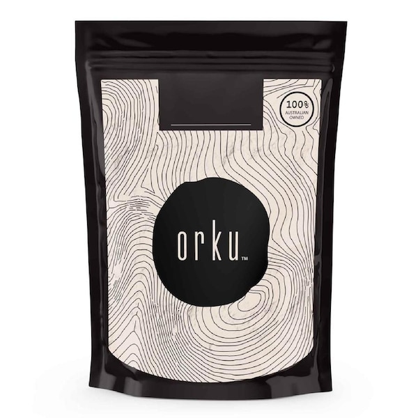 Orku 400g Native Whey Protein Isolate Powder - Unflavoured WPI