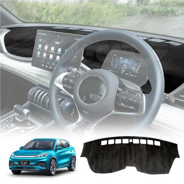 Dash Mat for BYD Atto 3 Atto3 Without HUD 2022-Onwards Non-Slip Microfiber Pad Interior Accessories