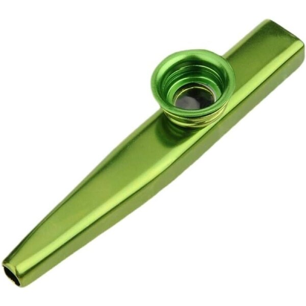 Kazoo Musical Instrument Guitar Partner Flute Diaphragm Mouth Flute Green