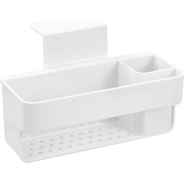 Kitchen Sink Caddy Storage Organiser Sponge Soap Holder Drain Basket Holder Rack