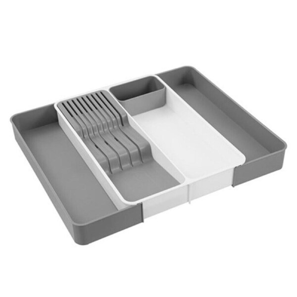 Kitchen Cabinet Drawer Cutlery Tray Utensil Organiser Insert Divider Storage