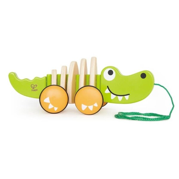 Hape Walk A Long Crocodile Activity Kids/Toddler Fun Learning Play Toy 12m+