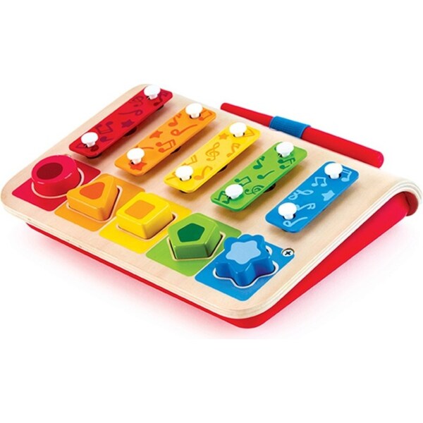 Hape Shape Sorter Xylophone Fun Learning Activity Kids/Toddler Play Toy 12m+