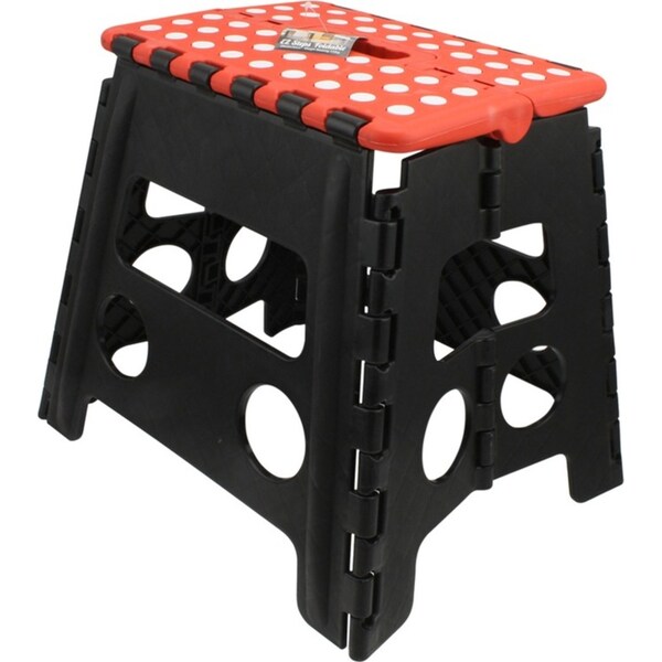Home Expression 29x32cm Plastic Steps Foldable Stool/Chair Camping Outdoor Asstd