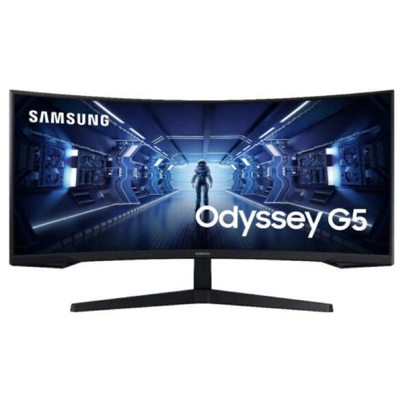 Samsung Odyssey G55T 34" WQHD VA 1ms 165Hz Curved FreeSync Gaming Monitor [LC34G55TWWEXXY]