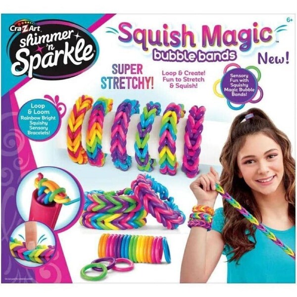 Cra-z-art - Shimmer 'n Sparkle Squish Magic Bubble Bands