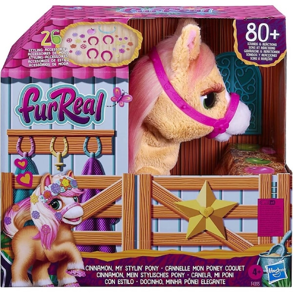 furReal Cinnamon My Styling Pony Interactive Toy