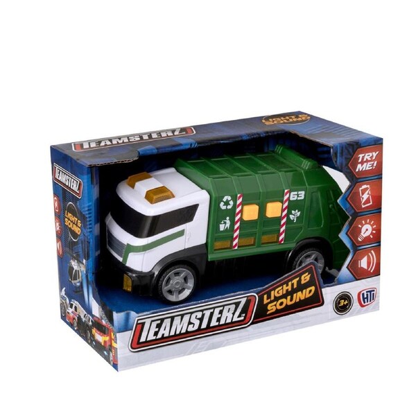 Teamsterz Lights and Sounds Garbage Truck