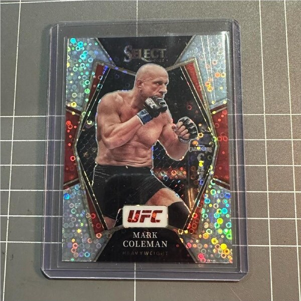 2022 Panini Select UFC - MARK COLEMAN Silver Disco Premier Level #178(o505)