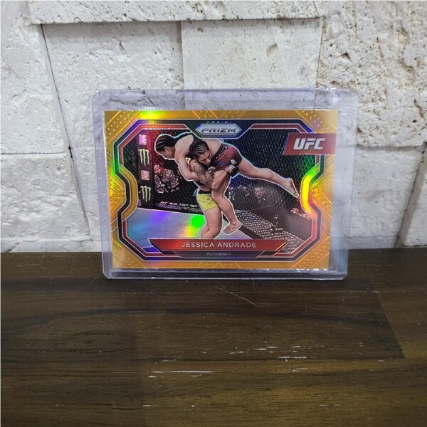 2021 Panini Prizm UFC Jessica Andrade Orange #199 94/99 (o17)