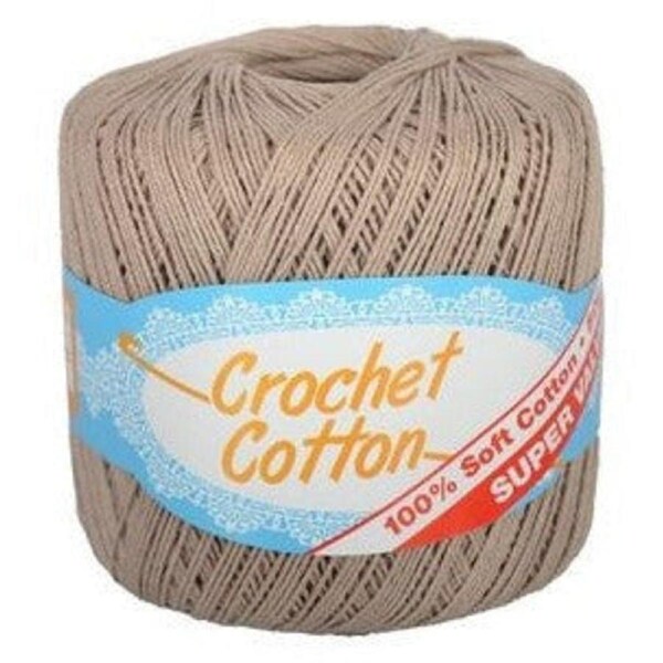 Crochet Cotton - Grey