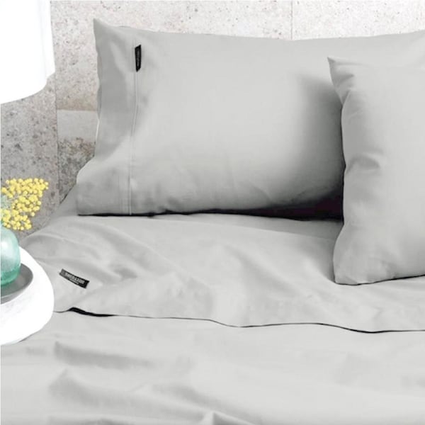 Sheraton Luxury 1200TC Sheet Set Silver Queen