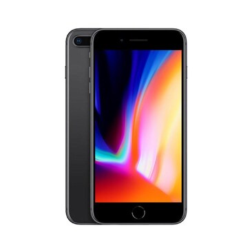 Refurbished) Apple iPhone 8 Plus 64GB Space Grey New Battery 
