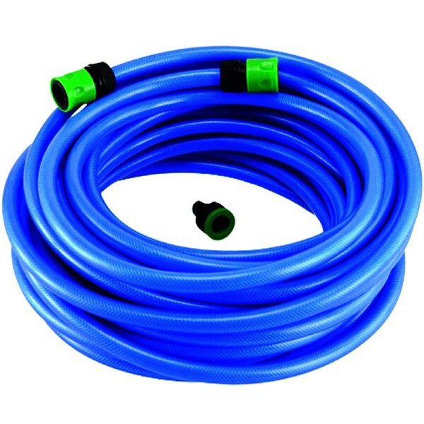 Wildtrak Heavy-Duty 16mmx20m Water Drinking Hose Outdoor Camping Accessory Blue