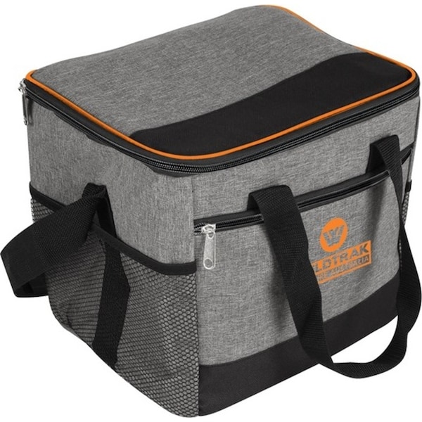 Wildtrak 18-Can Camping Cooler 15L/29cm Storage Bag Drink Holder Grey/Black