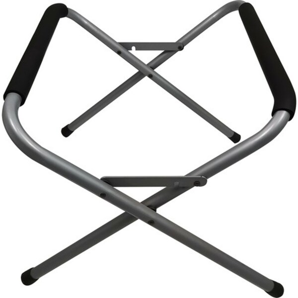 Wildtrak 45x37cm Universal Camping Steel Stand Storage For Fridge/Icebox Grey