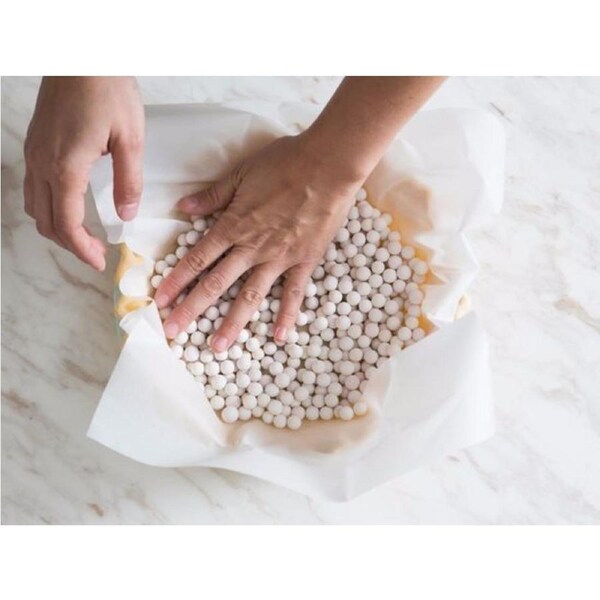 Appetito Ceramic Pie Weights 456g Reusable Pastry Blind Beans Beads Baking