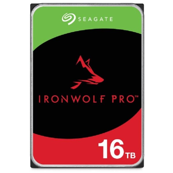 Seagate 16TB IronWolf Pro 3.5" SATA 7200RPM NAS Hard Drive Support Unlimited [ST16000NT001]