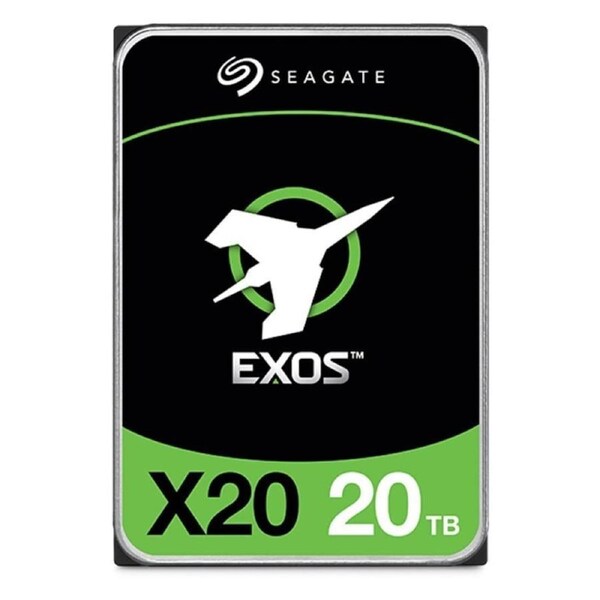 Seagate 20TB Exos X20 3.5" SATA HDD 512e/4KN FastFormat 7200RPM 256MB Cache [ST20000NM007D]