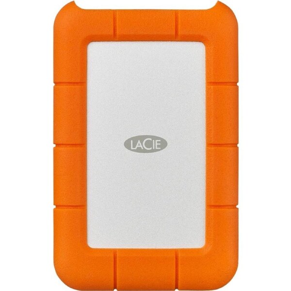 Seagate LaCie 2TB Rugged USB-C External Hard Drive Portable HDD for Mac and PC [STFR2000800]