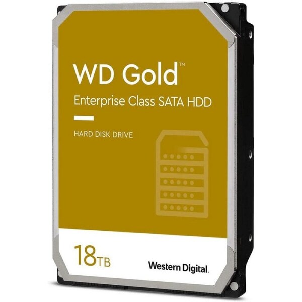 Western Digital 18TB 3.5" WD Gold Enterprise Class SATA HDD Internal Hard Drive [WD181KRYZ]
