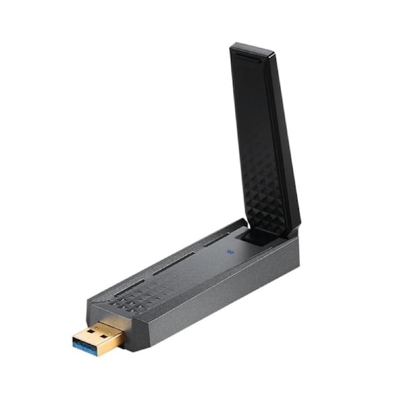 MSI AX1800 WiFi USB Adapter, Instant Upgrade laptop/PC to WiFi 6 via USB Port [GUAX18]