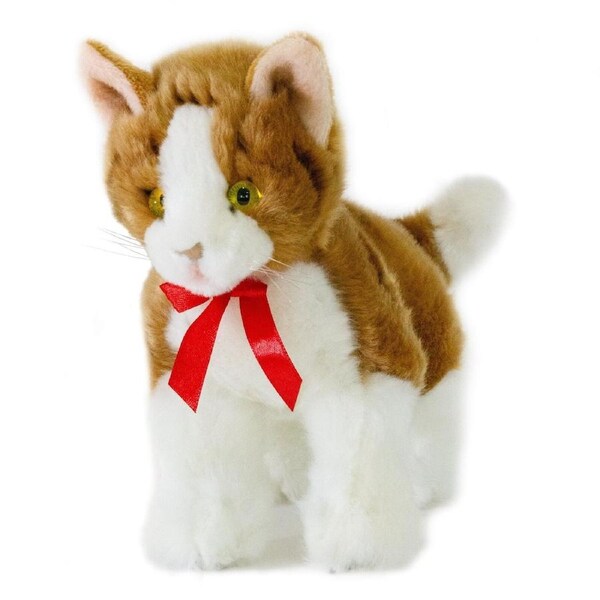 Bocchetta Plush Toys - Cat Tabby Kitten - Ginger 22cm