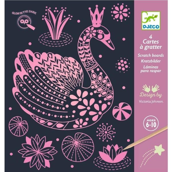 Djeco - Wonderful World Scratch Cards