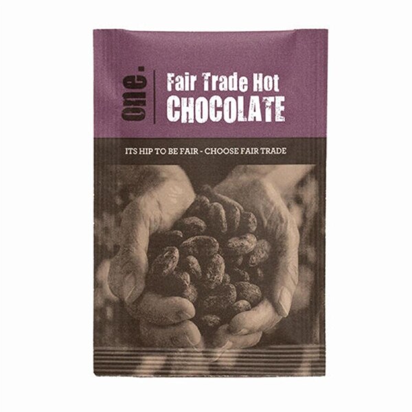 One Fairtrade Hot Chocolate Sachet x 50