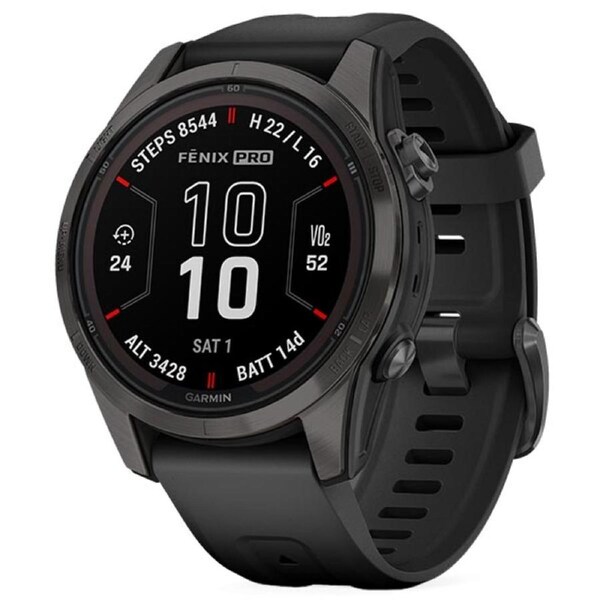Garmin Fenix 7S Pro Sapphire Solar Carbon Grey