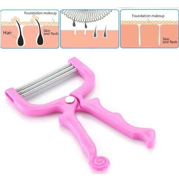 1x Epi Face Roller Epilator Threading Facial Hair Remover Beauty Tool