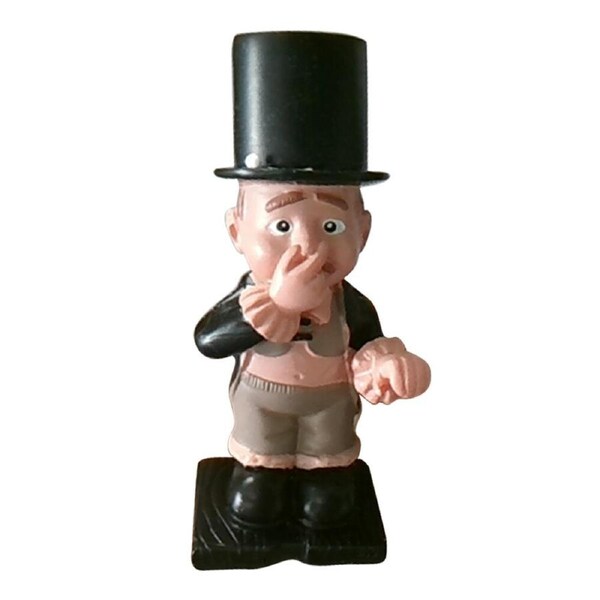 For Toilet Desktop Decor Kitchen Cute Funny Resin Statue Holding Nose Home Gift