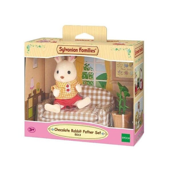 Sylvanian Families - Chocolate Rabbit Father Animal Doll Playset