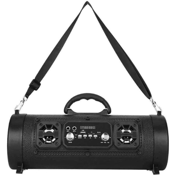 Portable Wireless Bluetooth Speakers Stereo Bass Subwoofer USB/TF/ Radio Black
