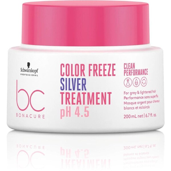 Schwarzkopf Professional Bonacure BC Clean Performance Color Freeze Silver Treatment 200ml