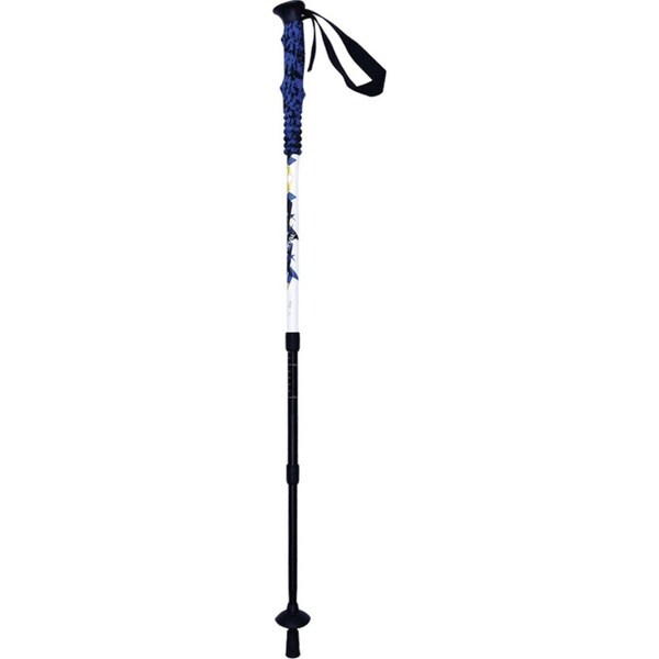 High Trek Quest Outdoors Trail Hiking Lightweight Aluminium Walking Stick/Pole