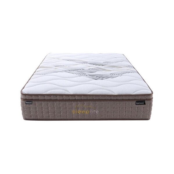 Royale Dreamer Medium Mattress 30cm Luxury Top 7 Zones Pocket Spring - Queen